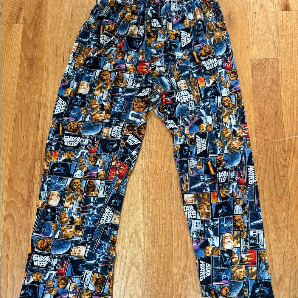 Star Wars Kids Pajama Bottoms - Blue and Black